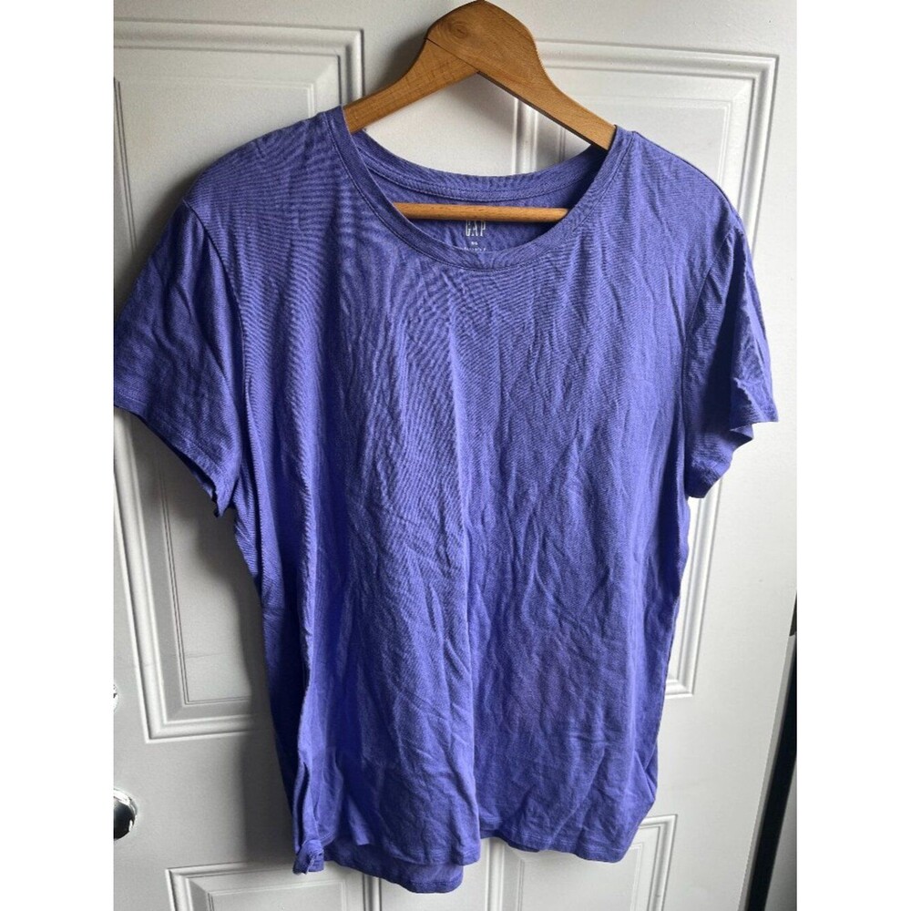 GAP Purple Basic Tee XXL